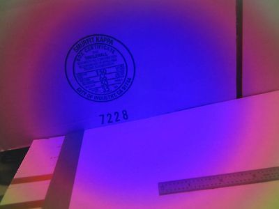 OPTICAL WEIRD FILTER LASER OPTICS AS IS BIN#Q9-66