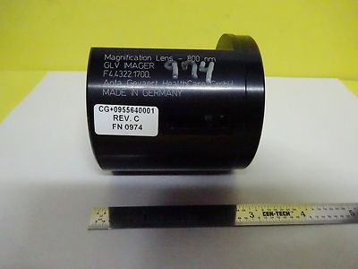 Optical Magnification Lens Glv Imager Agfa Germany Optics