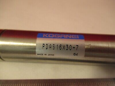 KOGANEI JAPAN PNEUMATIC ACTUATOR PISTON PDAS16X30-7 AS PICTURED &9-A-74