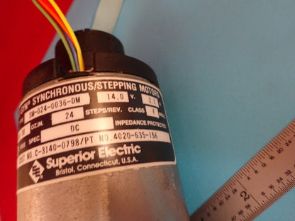 SLO-SYN SUPERIOR ELECTRIC MOTOR STEPPING AS IS #65-A-08