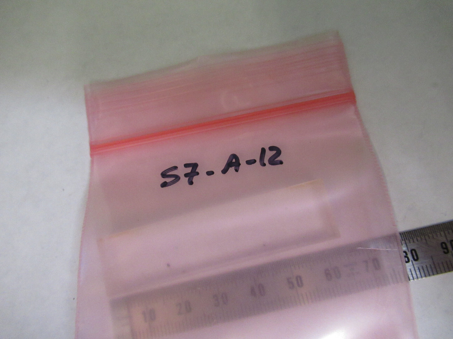 OPTICAL RECTANGULAR LENS OPTICS BI CONCAVE OPTICS  AS PICTURED S7-A-12