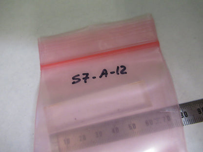 OPTICAL RECTANGULAR LENS OPTICS BI CONCAVE OPTICS  AS PICTURED S7-A-12