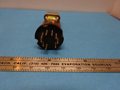 Vintage Quartz Resonator Salford England Frequency Control 1 MHz