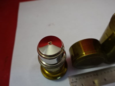 Antique Brass Objective Homg 2mm Ernst Leitz ?? Germany Microscope Part