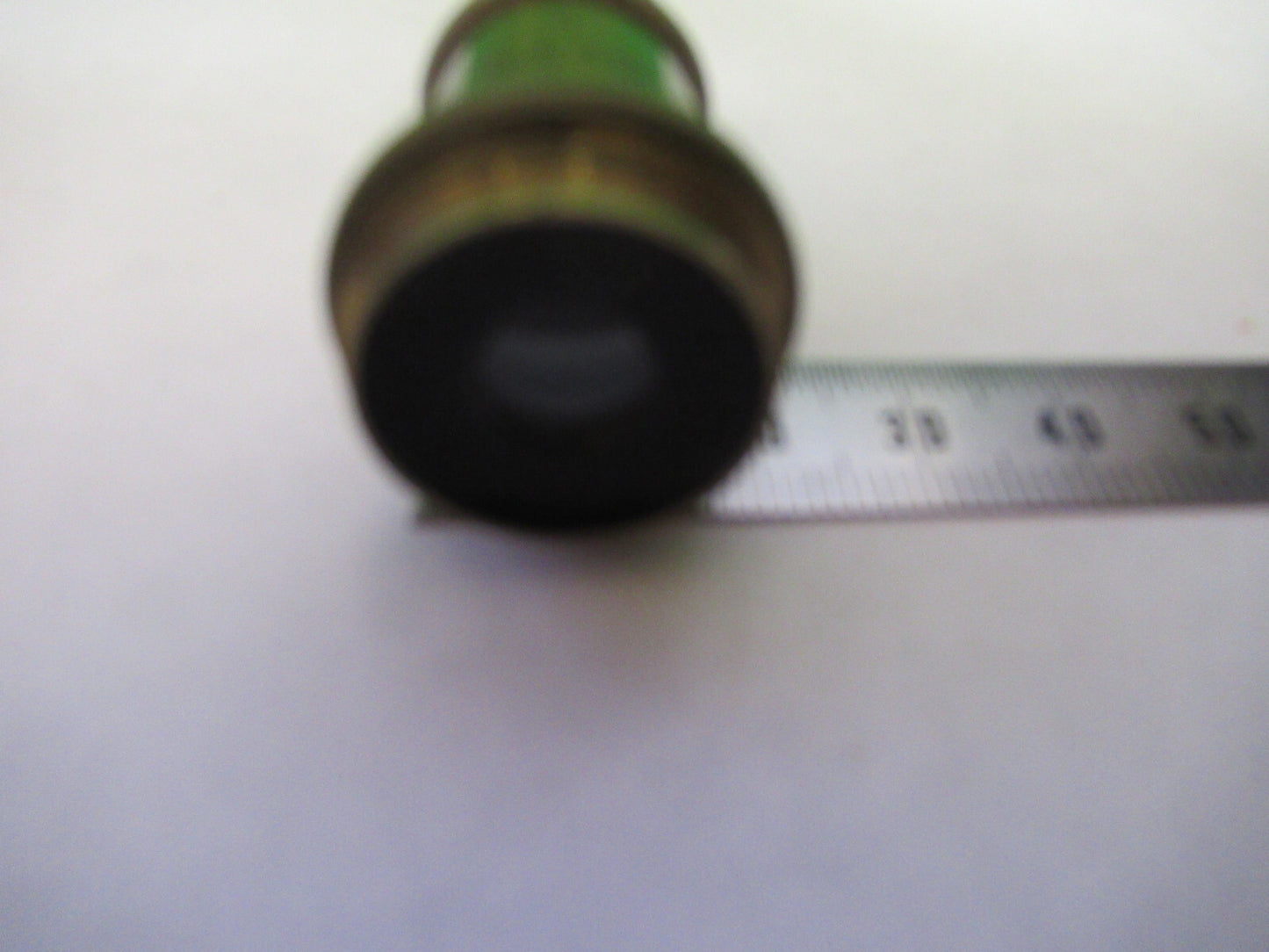 LEITZ GERMANY ANTIQUE BRASS OBJECTIVE MICROSCOPE PART AS PICTURED X6-A-93