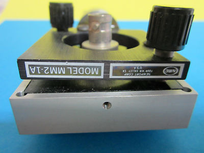 OPTICAL UDT 10DP SENSOR DETECTOR MOUNTED NEWPORT MM2-1A LASER OPTICS BIN#18-10