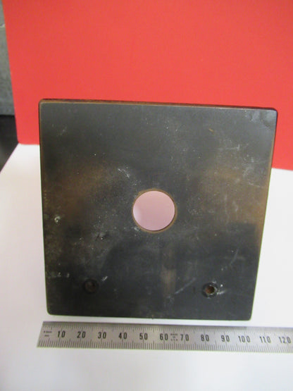 BAUSCH LOMB STAGE TABLE SPECIMEN MICROSCOPE PART AS PICTURED Y4-A-50