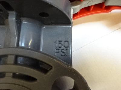 VALVE BUTTERFLY 150 PSI EPDM  AS IS #89