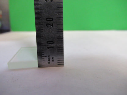 OPTICAL SQUARE BK7 GLASS PLATE PROLASER OPTICS AS PICTURED X7-A-43