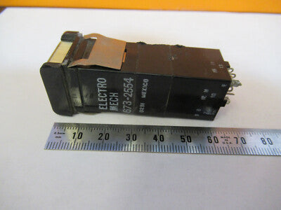 INDUSTRIAL SWITCH AIRCRAFT ELECTRO MECH 673-2554 ELECTRIC AS PICTURED #P4-A-02