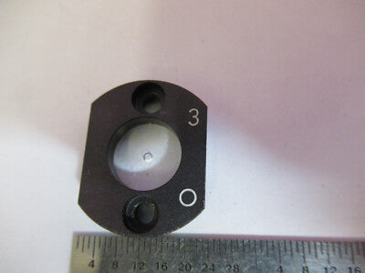 OPTICAL RETICLE PINHOLE PATTERN MICROSCOPE OPTICS AS PICTURED #B1-A-18