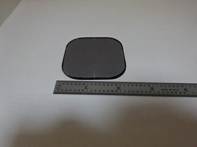 MICROSCOPE PART POLARIZER LENS POL DOUBLE 90 DEG ORTHO OPTICS AS IS #AL-12