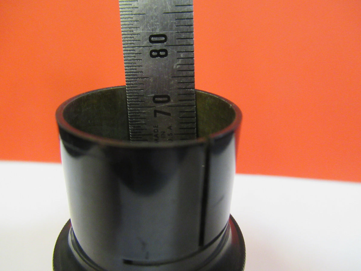 Antique Brass Bausch & Lomb Tubus Empty Microscope Part