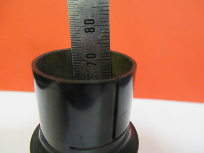 Antique Brass Bausch & Lomb Tubus Empty Microscope Part