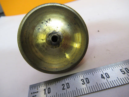 ANTIQUE BAUSCH LOMB BRASS KNOB FRAME ADJUST MICROSCOPE PART AS PICTURED Y3-A-28