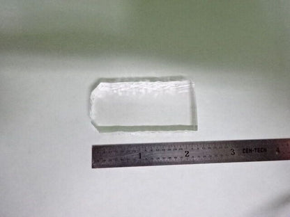 SYNTHETIC QUARTZ CRYSTAL Q FACTOR SLAB GROWTH FREQUENCY CONTROL AS IS #AS-96