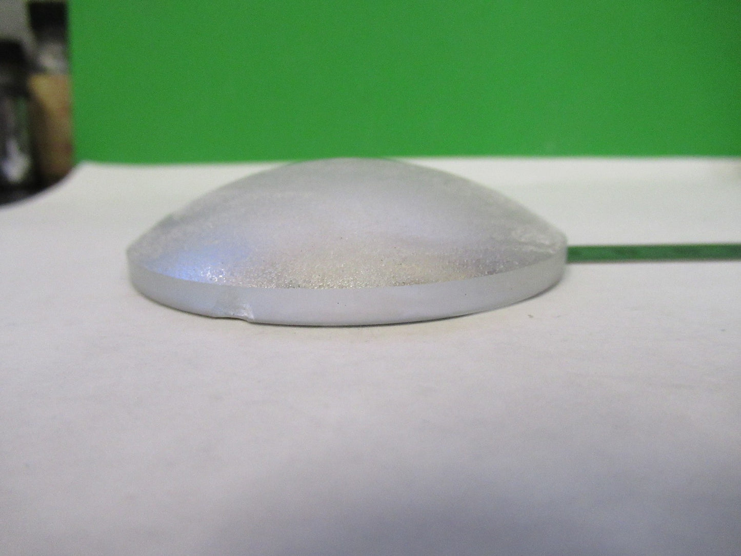 AUS JENA GERMANY MIRROR CONCAVE OPTICS MICROSCOPE PART AS PICTURED T2-A-59