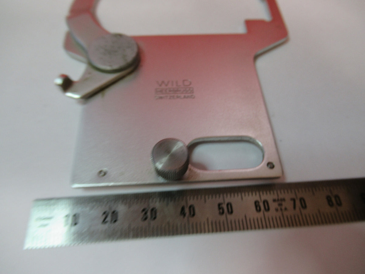 Wild M20 Clip Assembly Stage Microscope Part