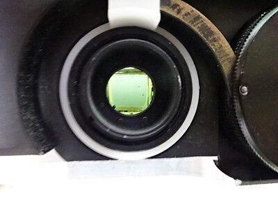MICROSCOPE PART POLYVAR LEICA REICHERT DIAPHRAGM IRIS OPTICS  AS IS B#60-A-05