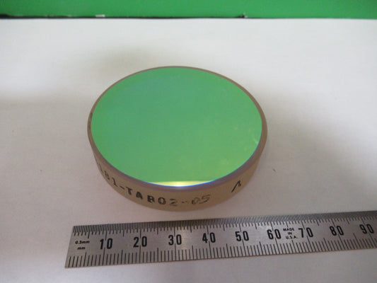 OPTICAL FLAT COATED ZERODUR PRO ZYGO LASER OPTICS AS PICTURED 98-A-09
