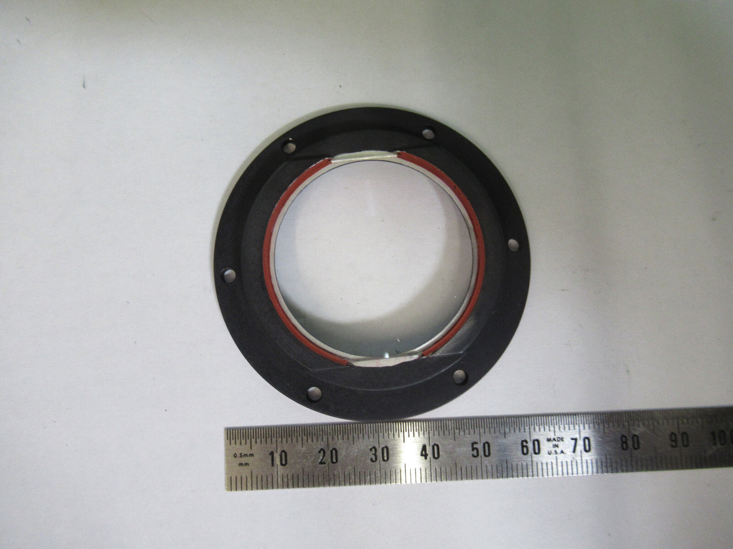 OPTICAL MIL SPEC LENS WINDOW MOUNTED OPTICS AS PICTURED W9-A-35