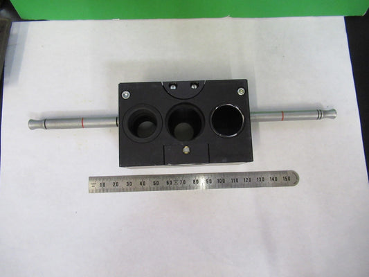 REICHERT POLYVAR AUSTRIA POLARIZER BLOCK MICROSCOPE PART AS PICTURED V8-B-23