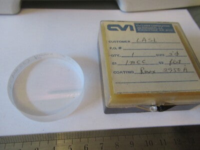 Cvi Optical Lens UV Wavelength 295nm Pro Laser Optics