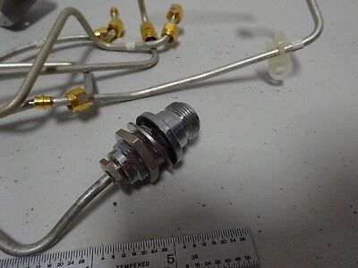 LOT RF MICROWAVE SMA HARDLINE CABLES GHz FREQUENCY AS IS BIN#TC-4-2-N