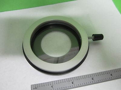 MICROSCOPE PART POLARIZER OLYMPUS POL V-R016 OPTICS BIN#25-14-19