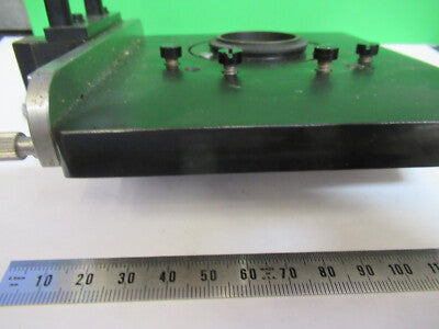 Vintage Old Xy Stage Table American Optical Co. Spencer Lens Co. Microscope Part