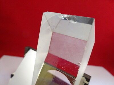 MICROSCOPE PART POLYVAR REICHERT LEICA ASSEMBLY PRISM HEAD OPTICS AS IS #V2-B-98
