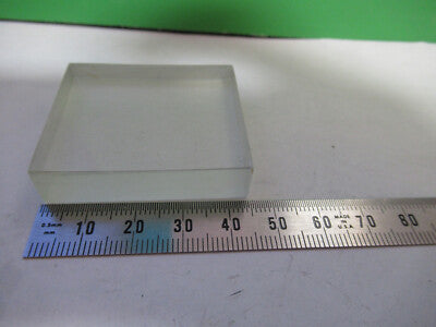 Optical Frosted Glass Block, one side polished pl-pl Optics