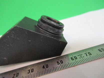 ANTIQUE BAUSCH LOMB PRISM HEAD OPTICS MICROSCOPE PART AS PICTURED S4-B-07