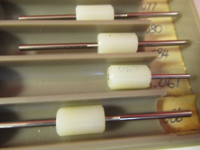 Calibrated Pins Inspection Metrology Deltronic 0.0415" Set