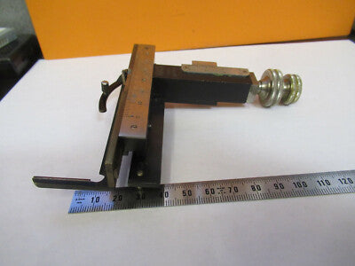 Antique Rare Kremp Wetzlar Stage Xy Clips Microscope Part