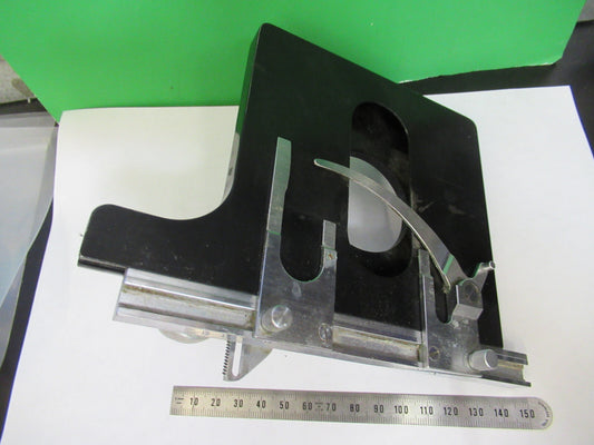Ernst Leitz Germany Xy Stage Table Clips Microscope Part