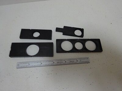 FOR PARTS MICROSCOPE EMPTY SLIDES FRAMES NIKON LEITZ for OPTICS AS IS BN#M8-C-13