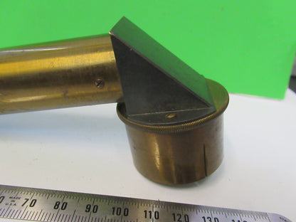 Antique Brass Tubus Unknown Rare Collimator Scope Part
