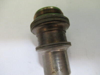 Antique Brass Bausch & Lomb Objective Microscope Part Optics