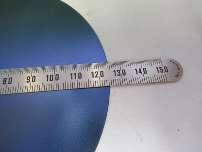 SILICON WAFER SINGLE CRYSTAL 5" DIAMETER COATED AS PICTURED &S8-A-59