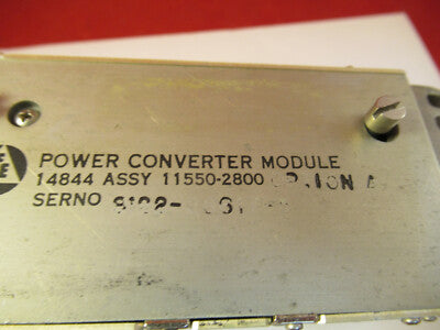 FEI FREQUENCY ELECTRONICS POWER CONVERTER MODULE AS PICTURED #L1-A-18