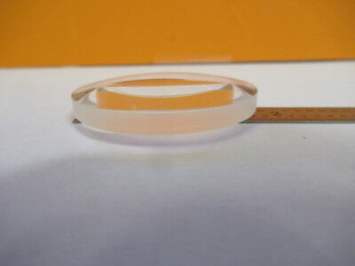 LEICA DMRB GERMANY ILLUMINATOR BI CONVEX LENS MICROSCOPE PART AS PIC &11-B-96