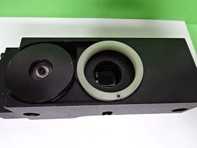 MICROSCOPE PART POLYVAR LEICA REICHERT DIAPHRAGM IRIS OPTICS  AS IS B#60-A-05