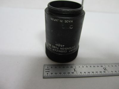 Microscope 40 mm Cosmicar Pentax C-mount Tv Camera Extender Adapter