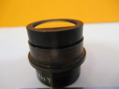 LEITZ WETZLAR L1123 BRASS MOUNTED LENS MICROSCOPE PART AS PICTURED &8M-A-77