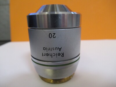 REICHERT LEICA AUSTRIA OBJECTIVE 20X IK MICROSCOPE PART AS PICTURED &8C-A-02