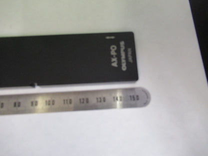 Olympus Japan Pol Polarizer Analyzer Slide Microscope Part