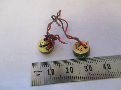PAIR PHOTODIODE MIL SPEC RLG LASER SENSOR OPTICS AS PICTURED &93-A-22