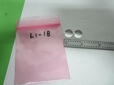 Lot 2 Ea Optical PlanO Convex Lenses Laser Optics