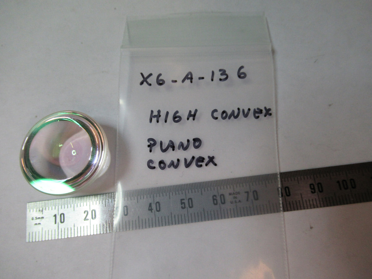 OPTICAL LENS PLANO CONVEX HIGHLY CX PRO LASER OPTICS AS PICTURED X6-A-136
